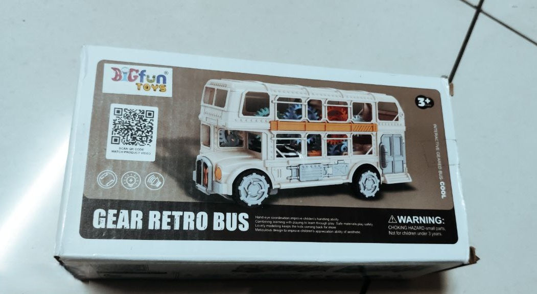 Universal Electric Musical School Bus Little Kids Toys - Multicolor