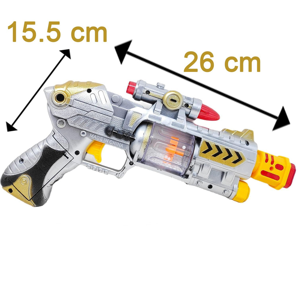 Laser Sound Music Flashing Lights Gun Toy For Kids