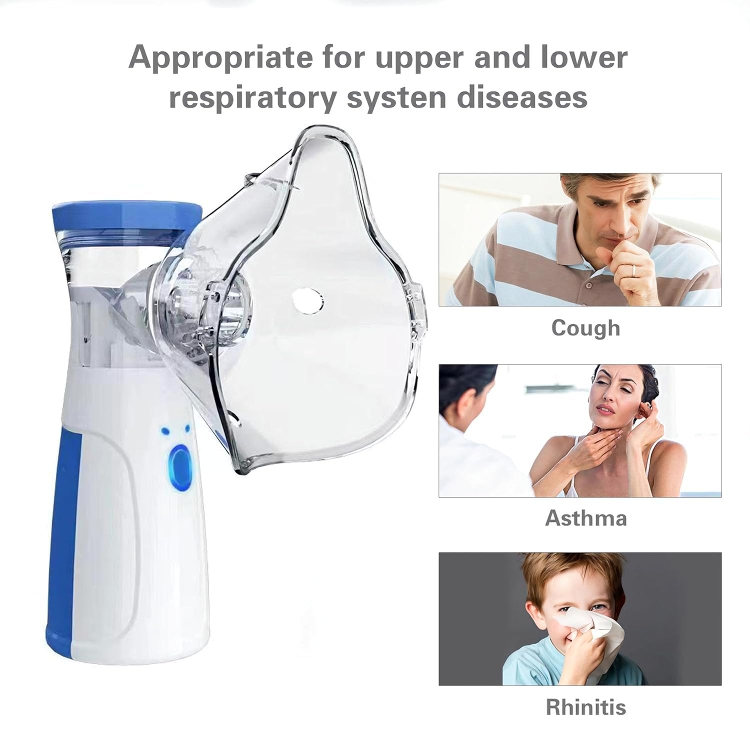 Portable Nebulizer Machine For Adult & Kids