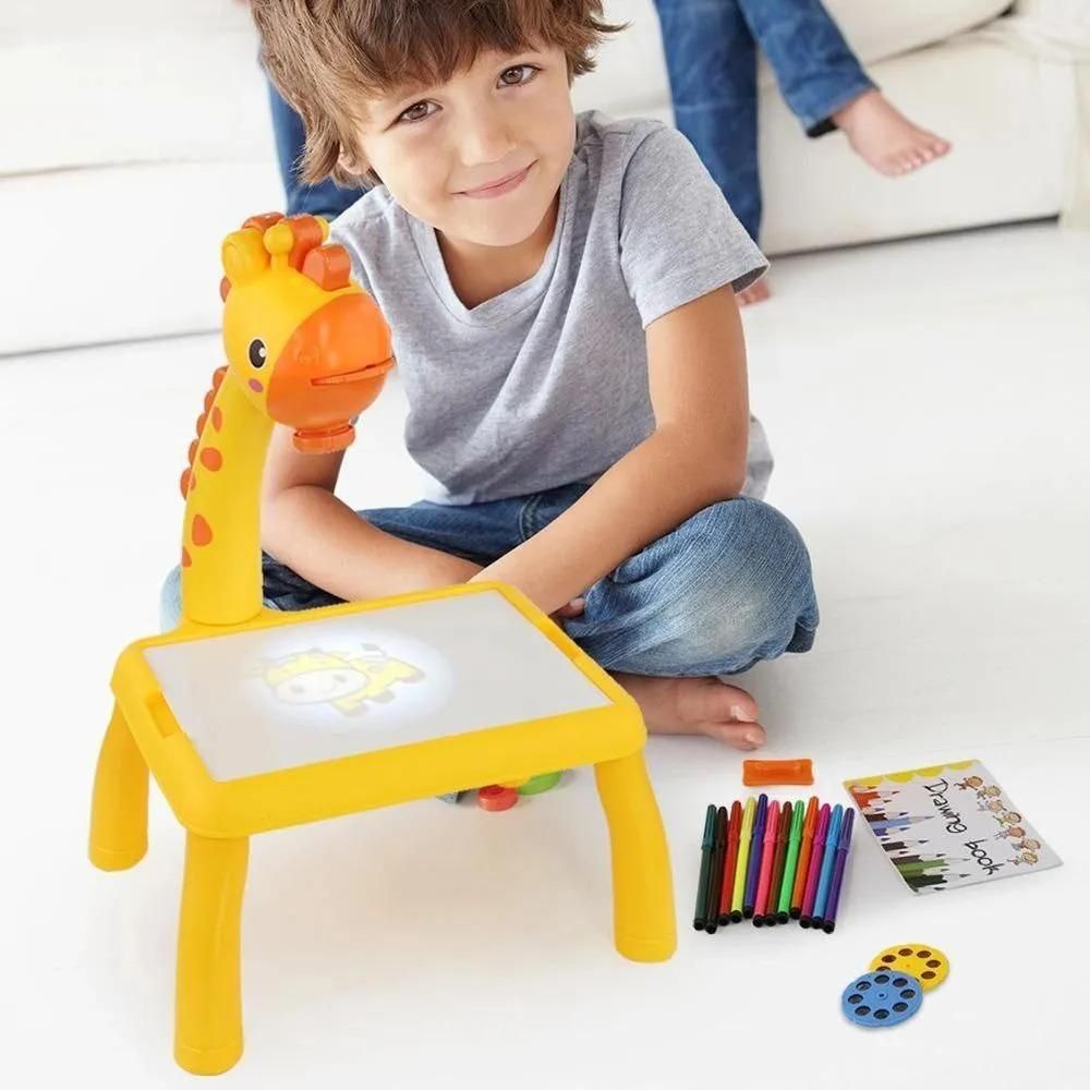 Projector Drawing Desk Painting Board For Kids