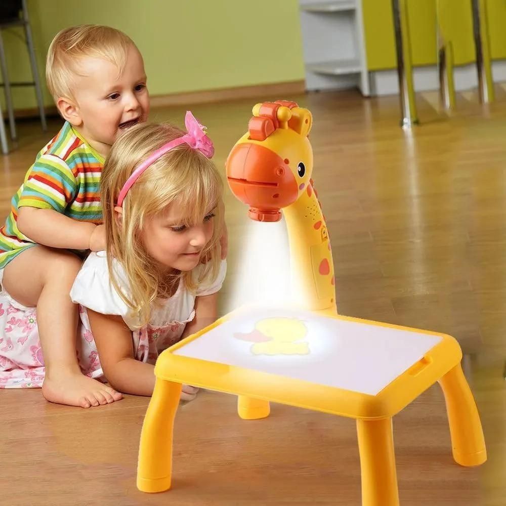 Projector Drawing Desk Painting Board For Kids
