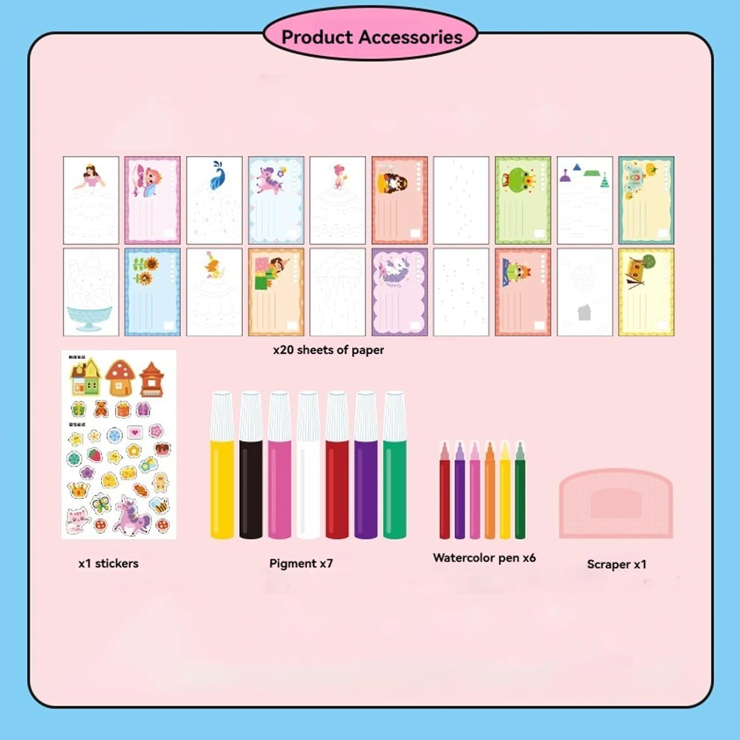 Rainbow Dot Painting Art Kits