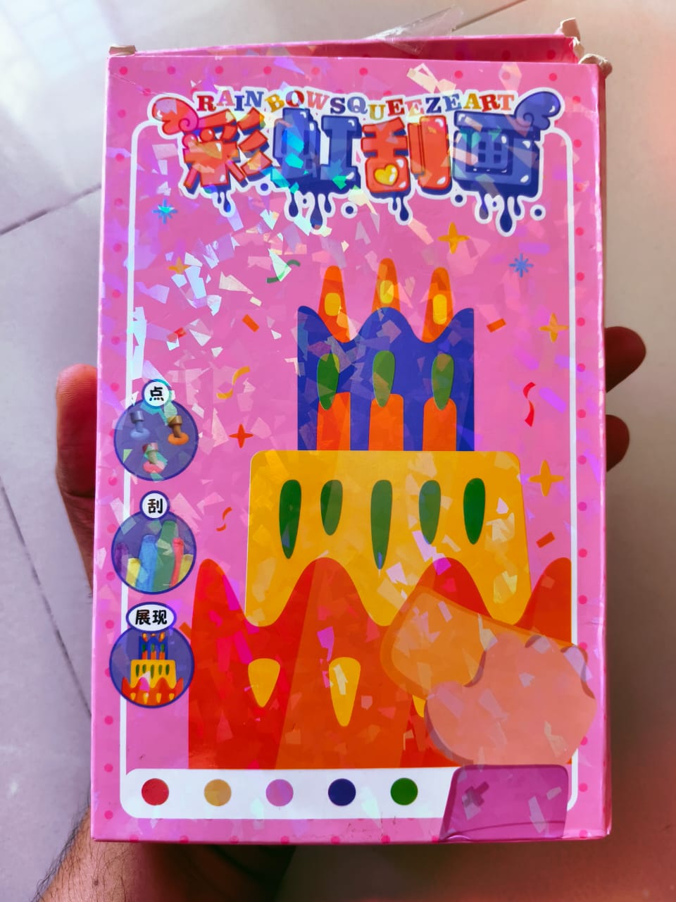 Rainbow Dot Painting Art Kits