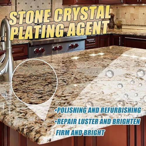 Stone Crystal Plating Agent Liquid For Marble, Granite & Stone (Pack Of 2)