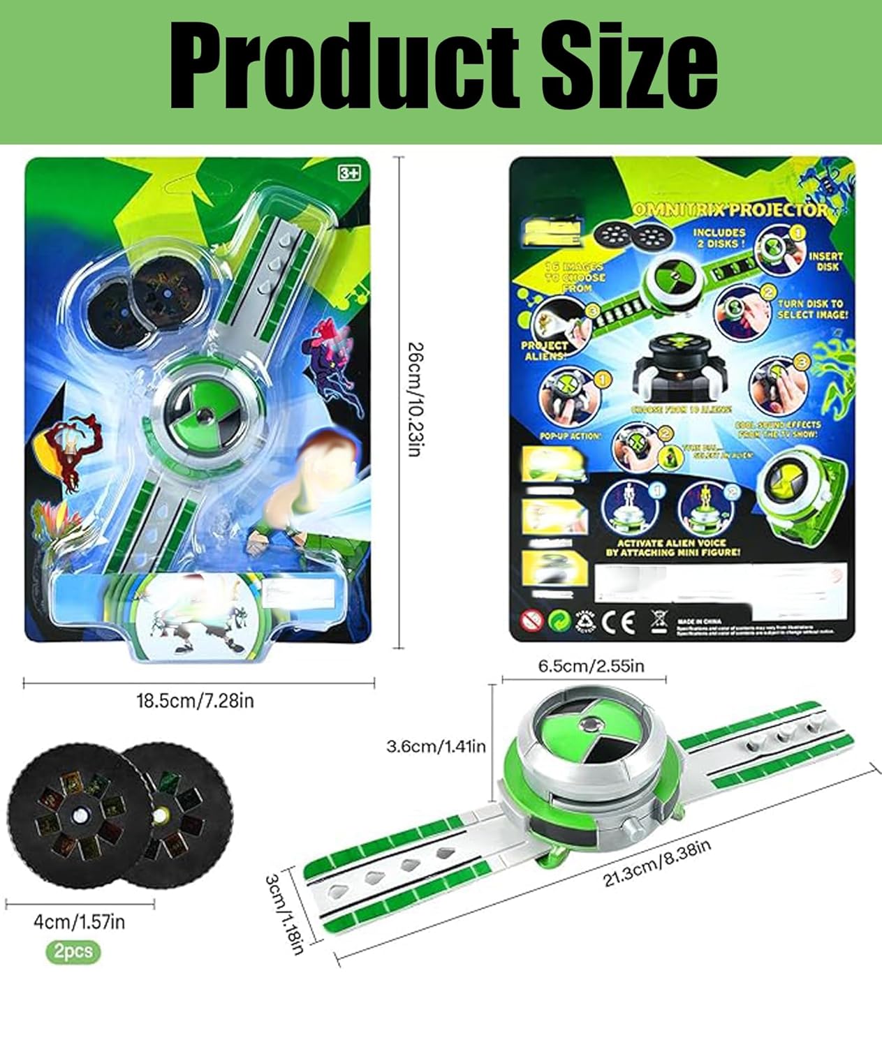 Watch For Kids Projection With 2 Slides